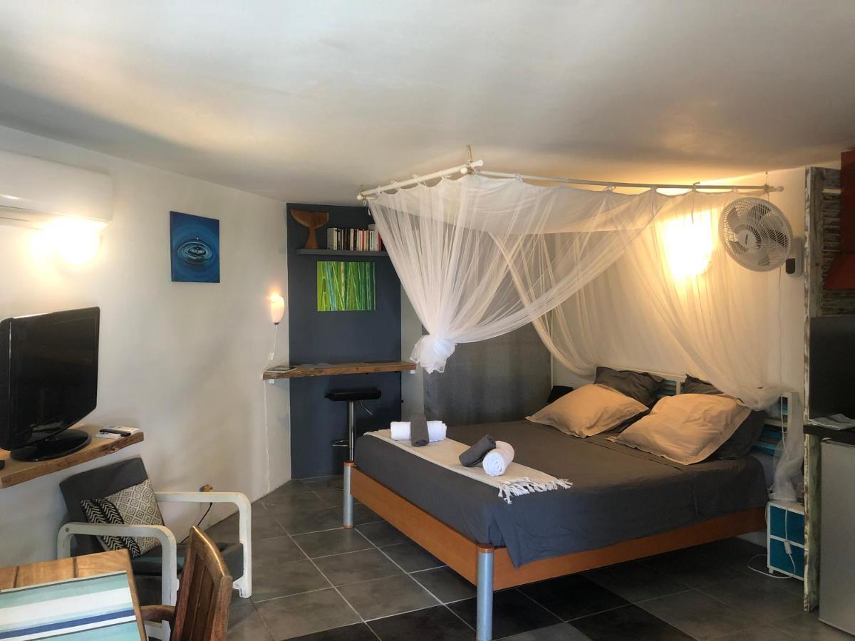 Studio Independant Dans Propriete Avec Piscine Et Wifi Lejlighed Saint-Gilles-les Bains Eksteriør billede