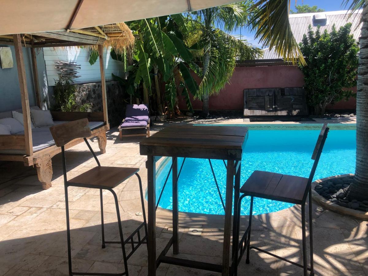 Studio Independant Dans Propriete Avec Piscine Et Wifi Lejlighed Saint-Gilles-les Bains Eksteriør billede